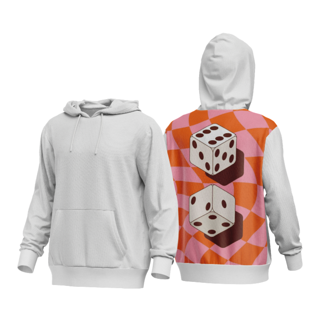 The Right Dice | Geometrical Hoodie