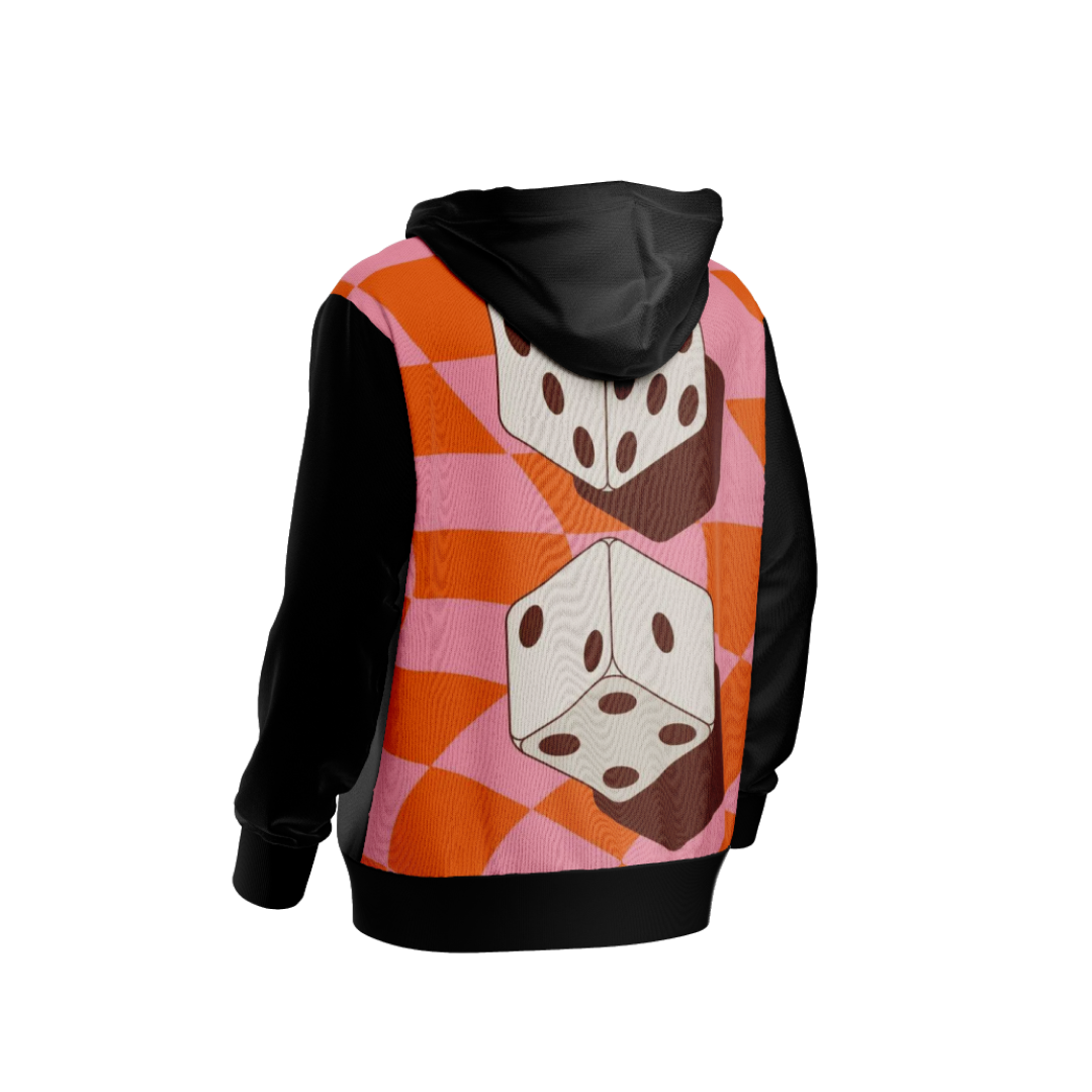 The Right Dice | Geometrical Hoodie