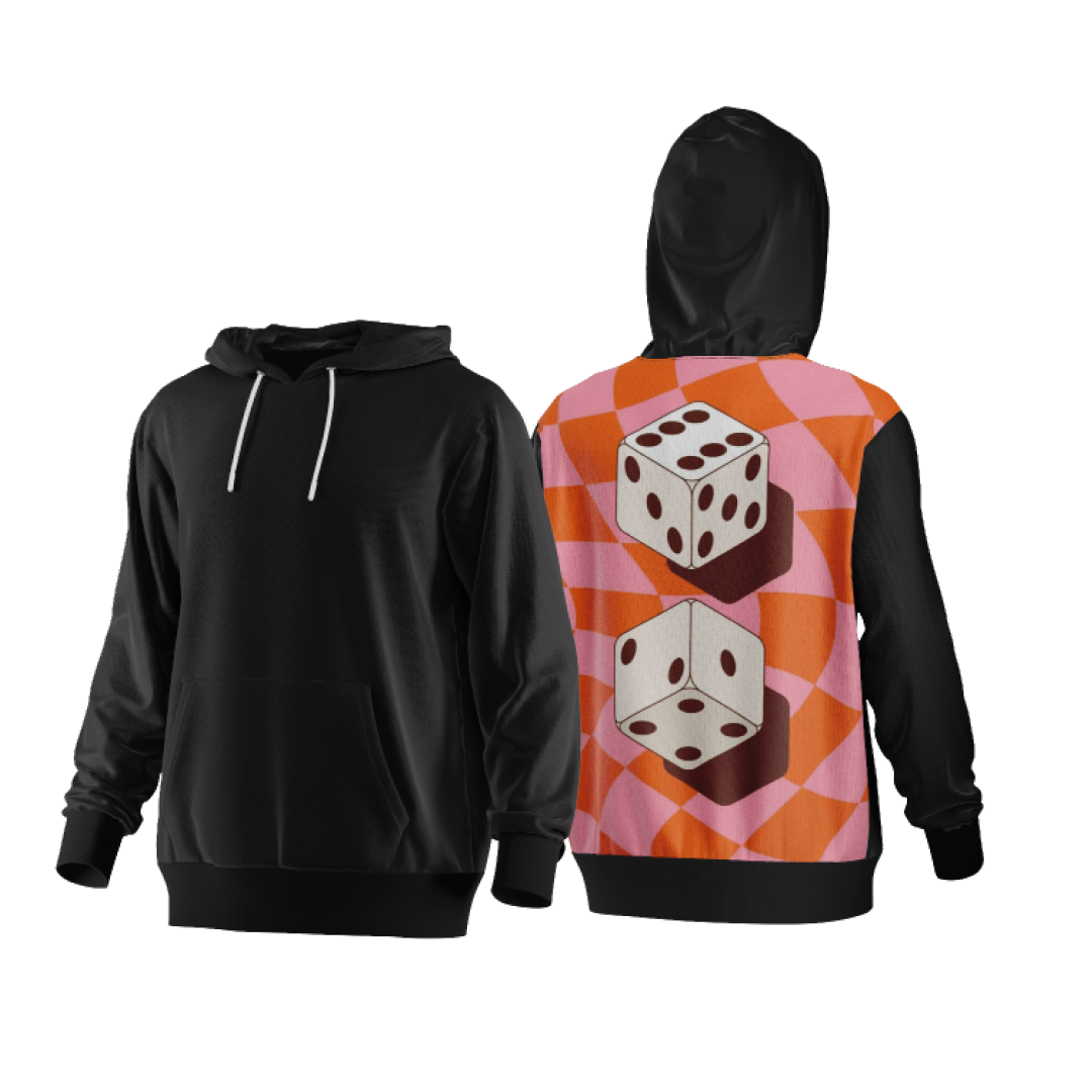 The Right Dice | Geometrical Hoodie