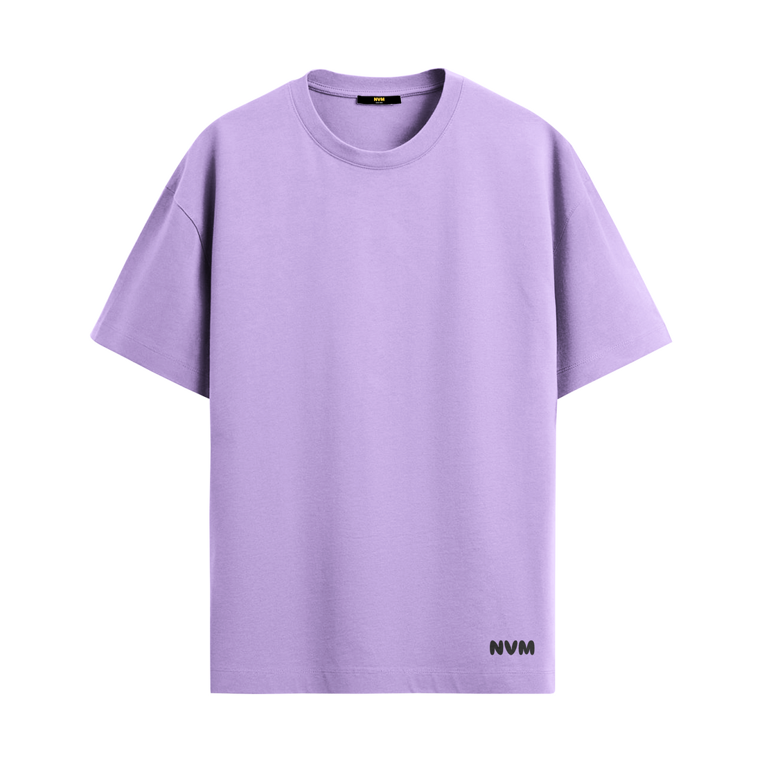 Lavender oversized T-shirt for women by NVM