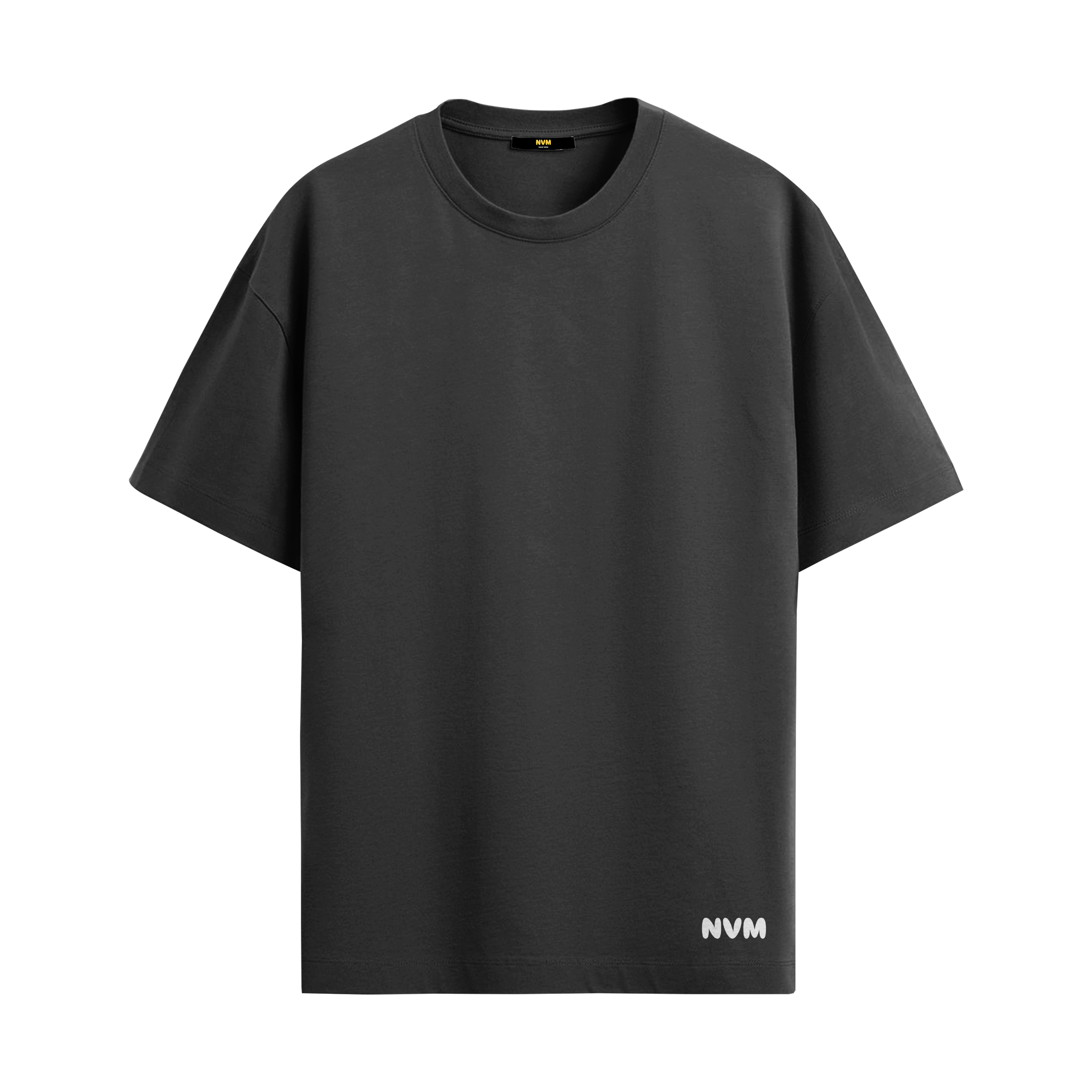 Midnight black oversized T-shirt by NVM