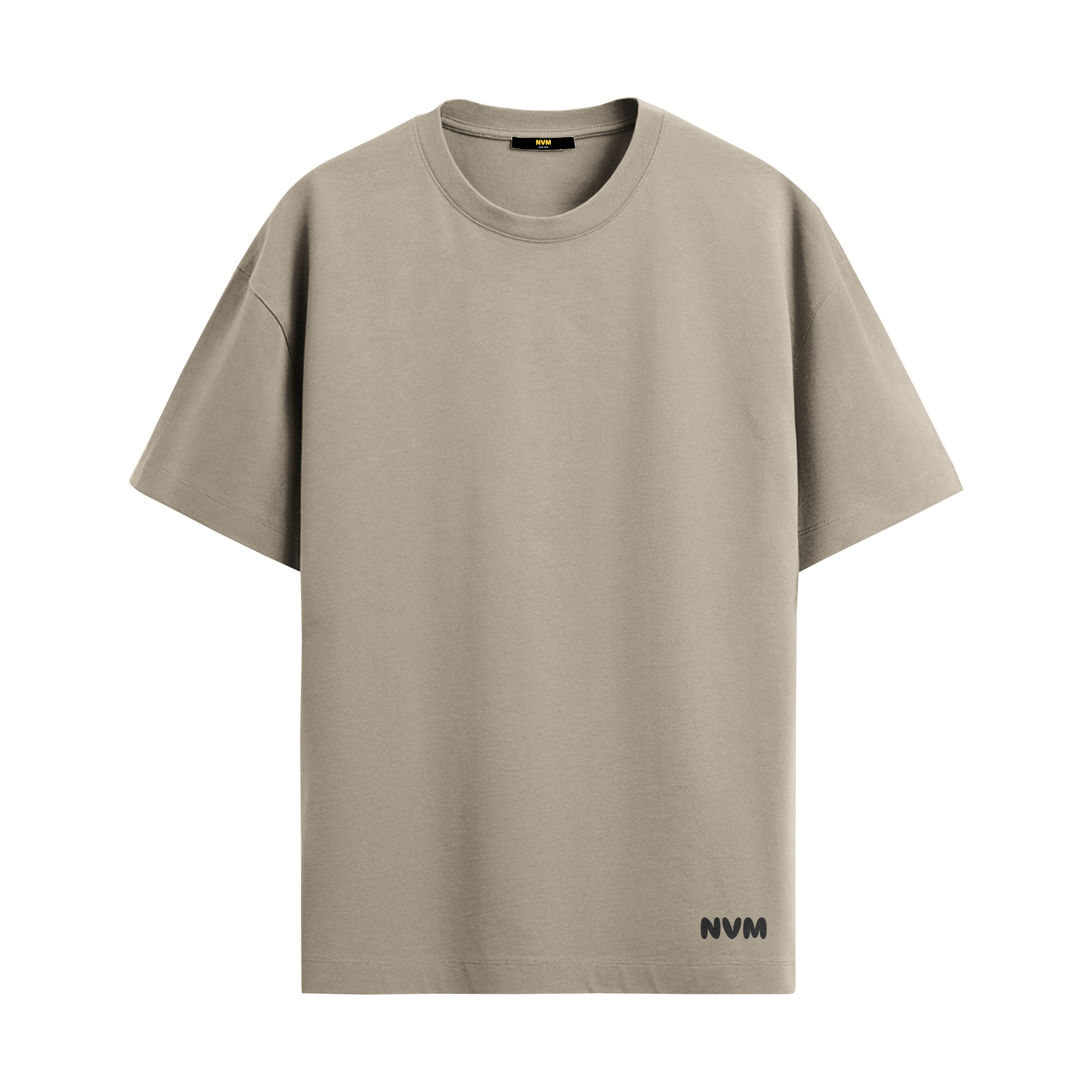Beige oversized T-shirt by NVM