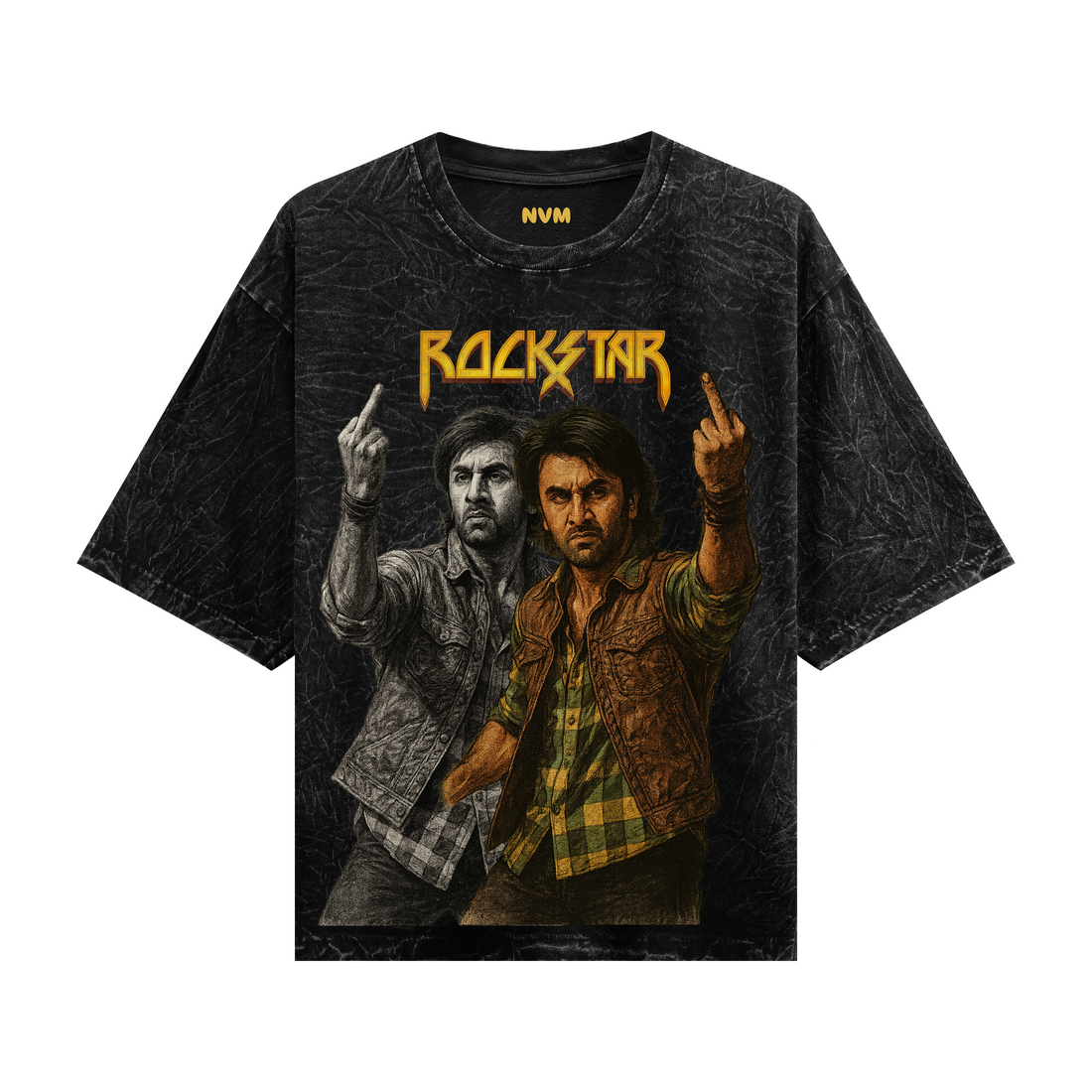 Rockstar movie inspired graphic tee