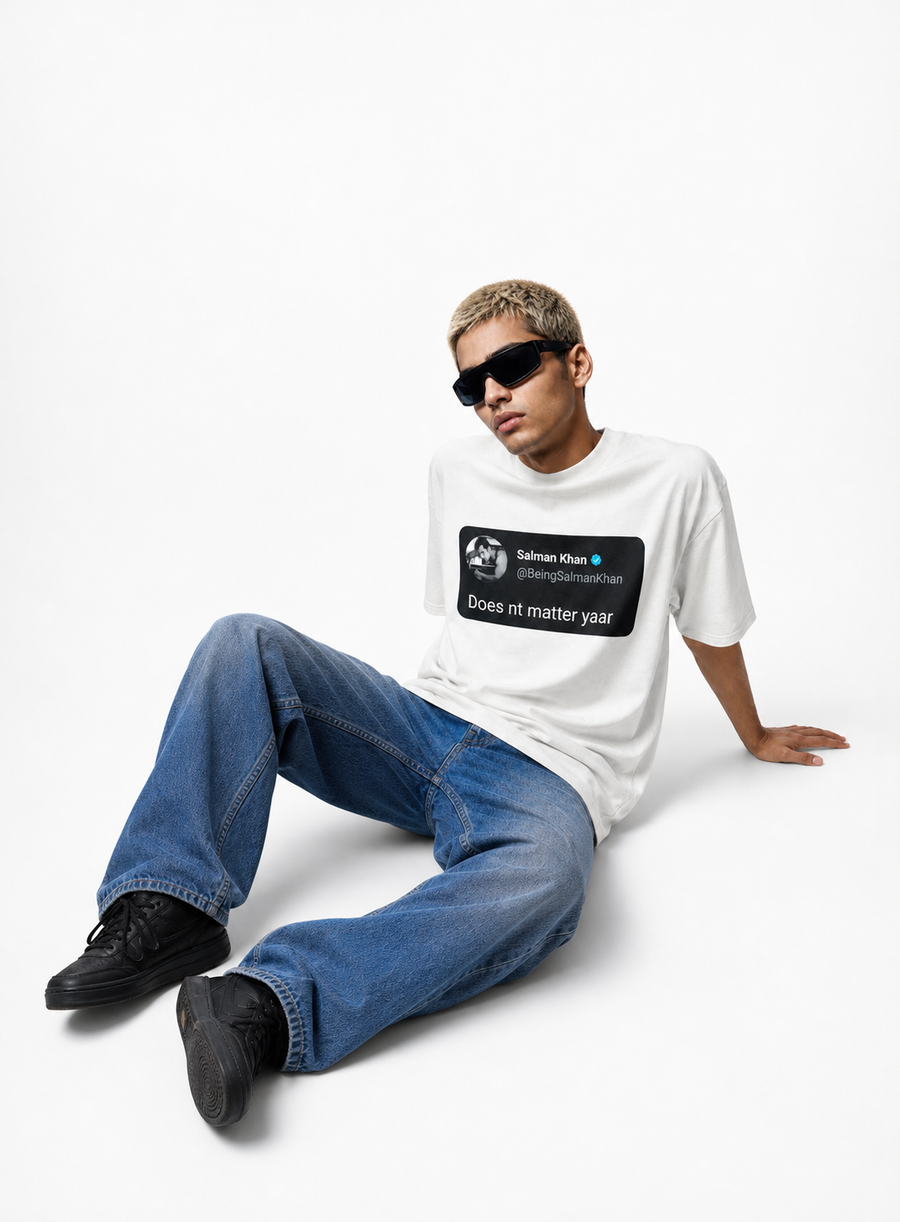 bhai tweet III graphic T-shirt by NVM