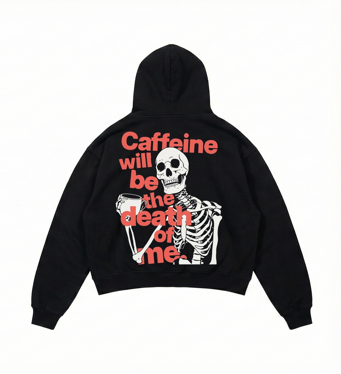 caffeine abuse graphic T-shirt by NVM
