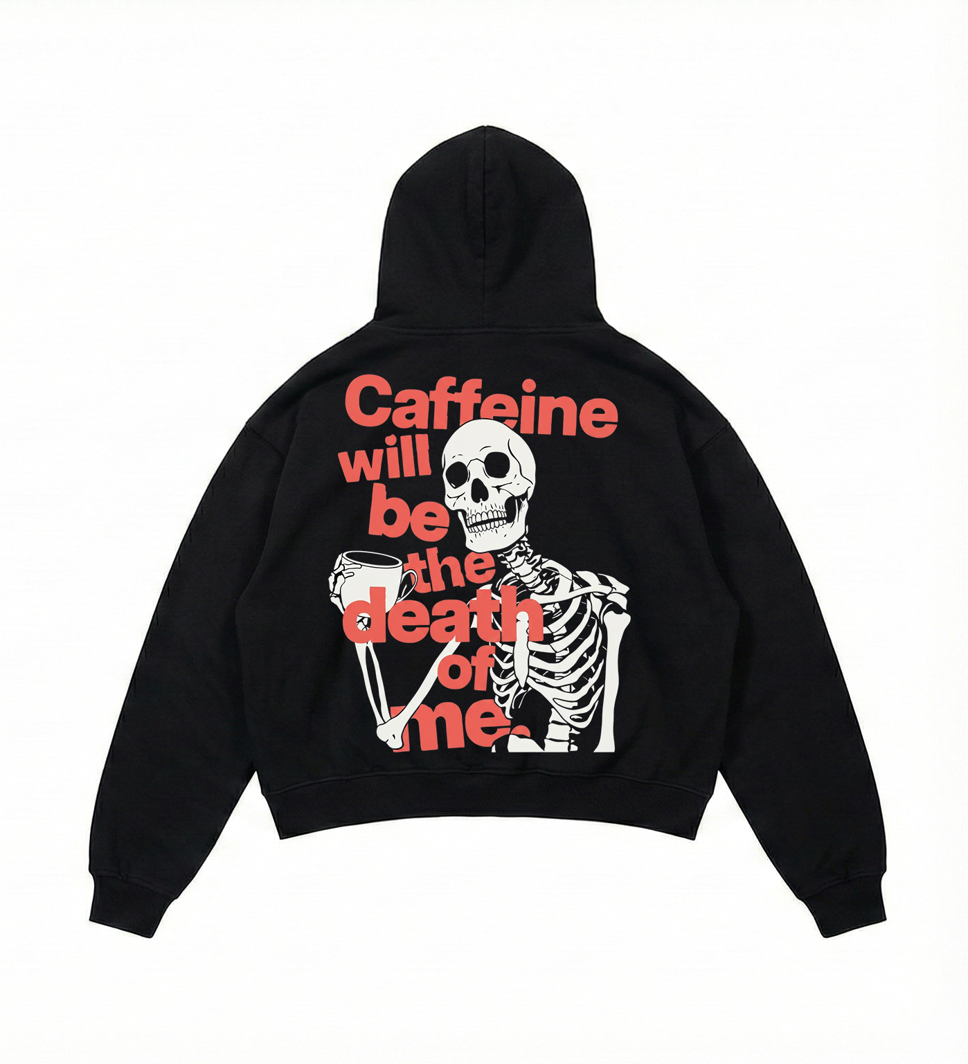 caffeine abuse graphic T-shirt by NVM