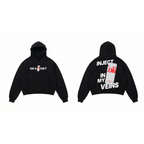 Diet Coke solid black boxy fit hoodie NVM Store
