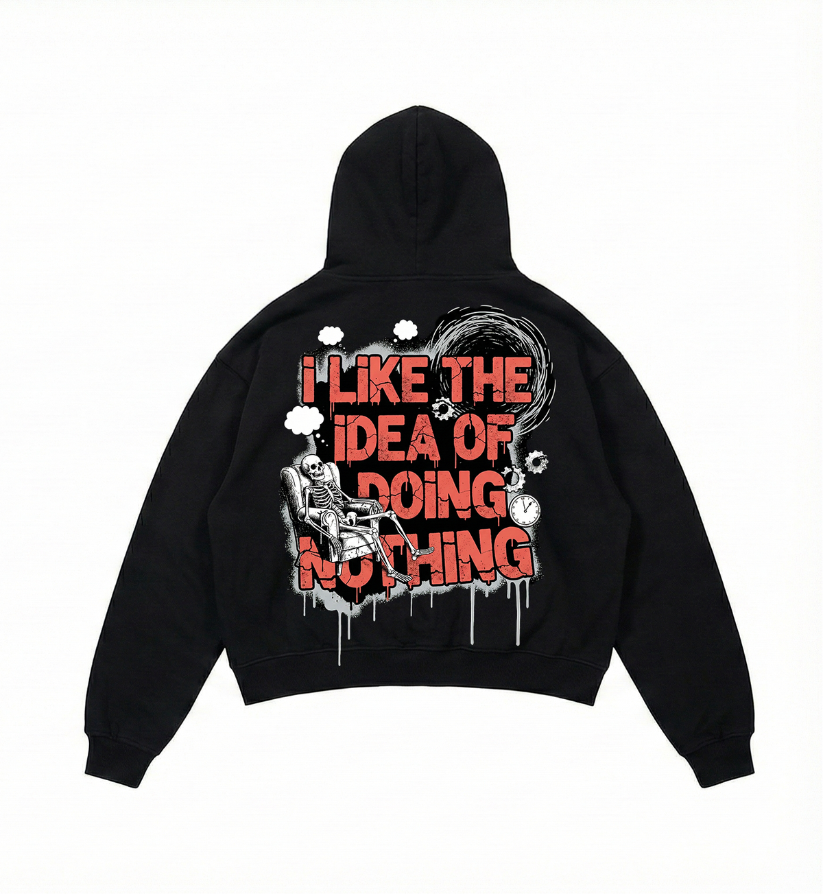 Do Nothing graphic T-shirt by NVM