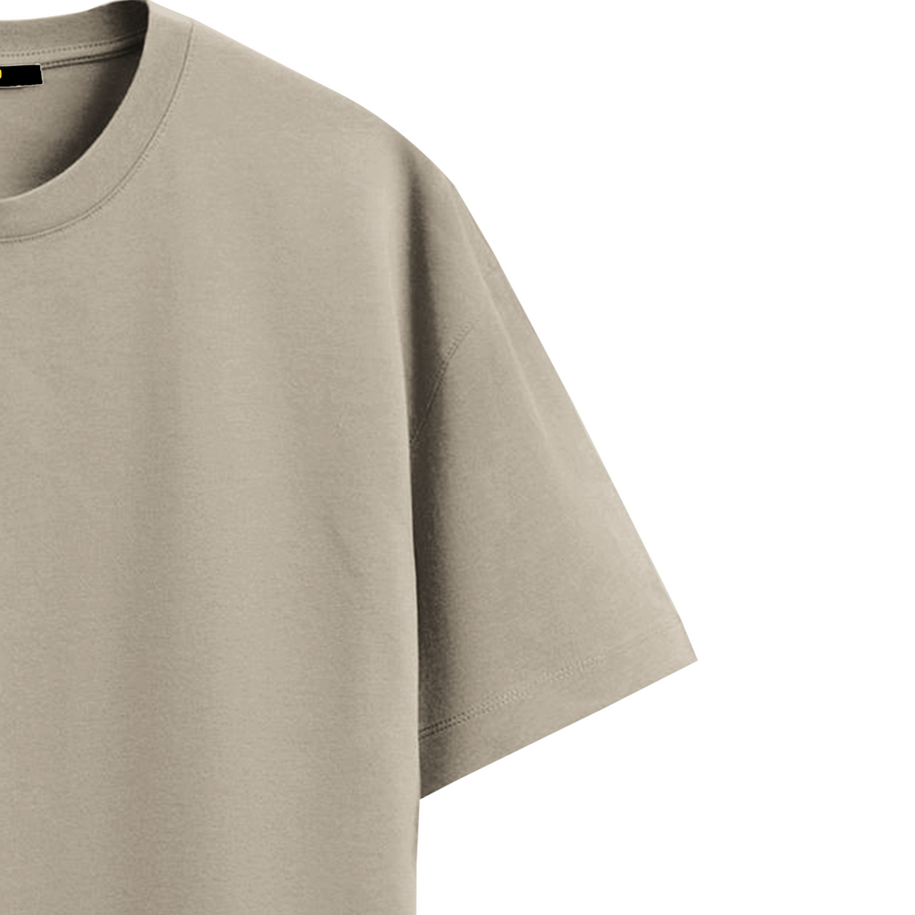 Beige | Oversized Tee | Sober by NVM