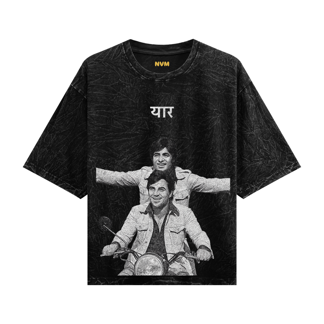 yaarana | Jai Veeru graphic T-shirt by NVM