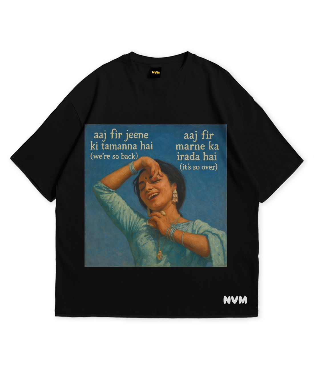 We're so back graphic T-shirt by NVM