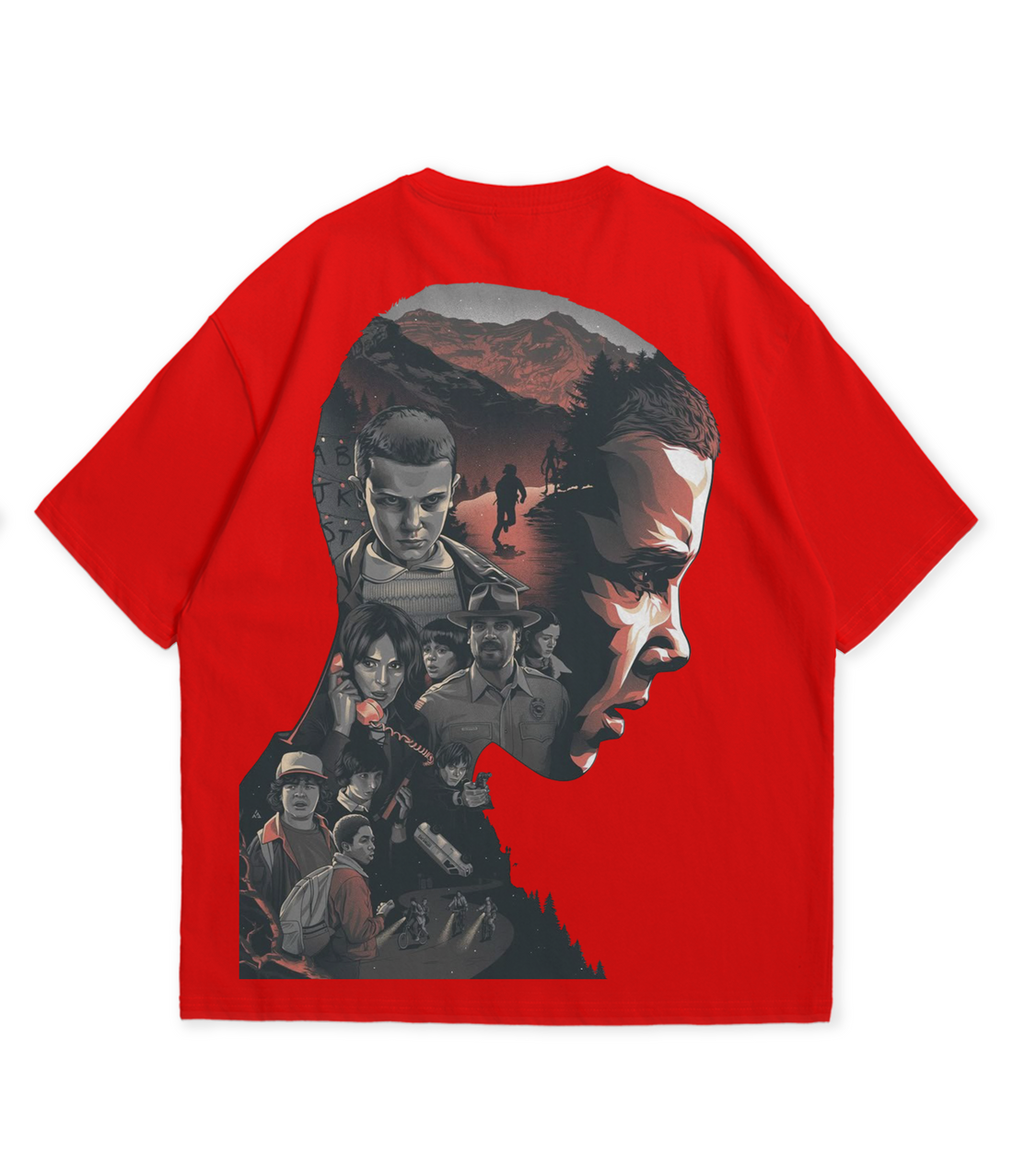 Stranger Things FC graphic T-shirt by NVM